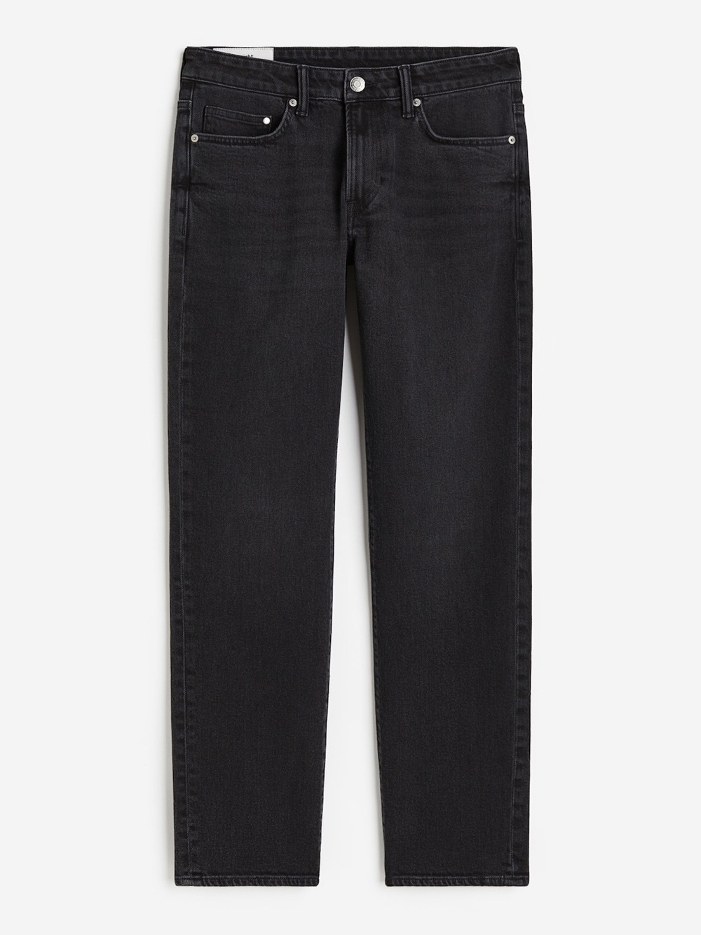 H&M Men's Black Straight Jeans